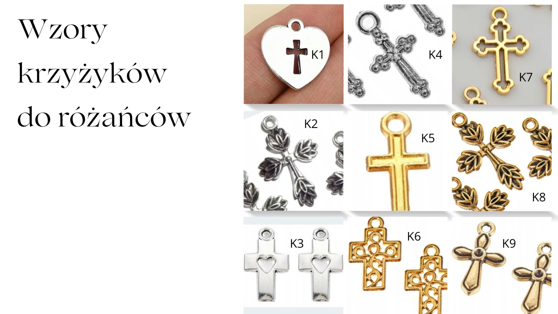 Magnes księga na Pierwszą Komunię Świętą z 10tką różańca 11cm - obrazek 8