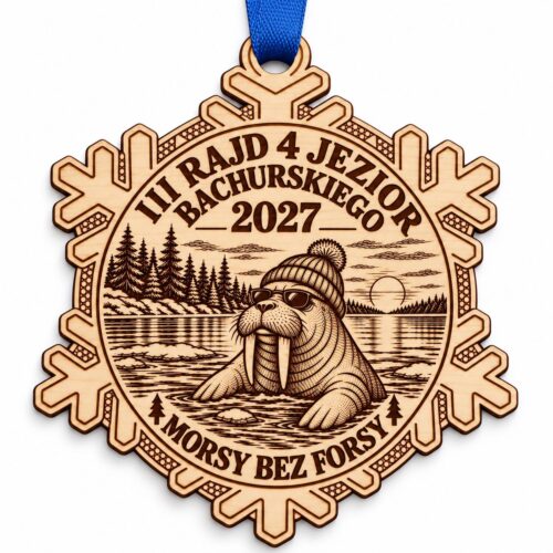 Medal grawerowany 7-8cm szer.