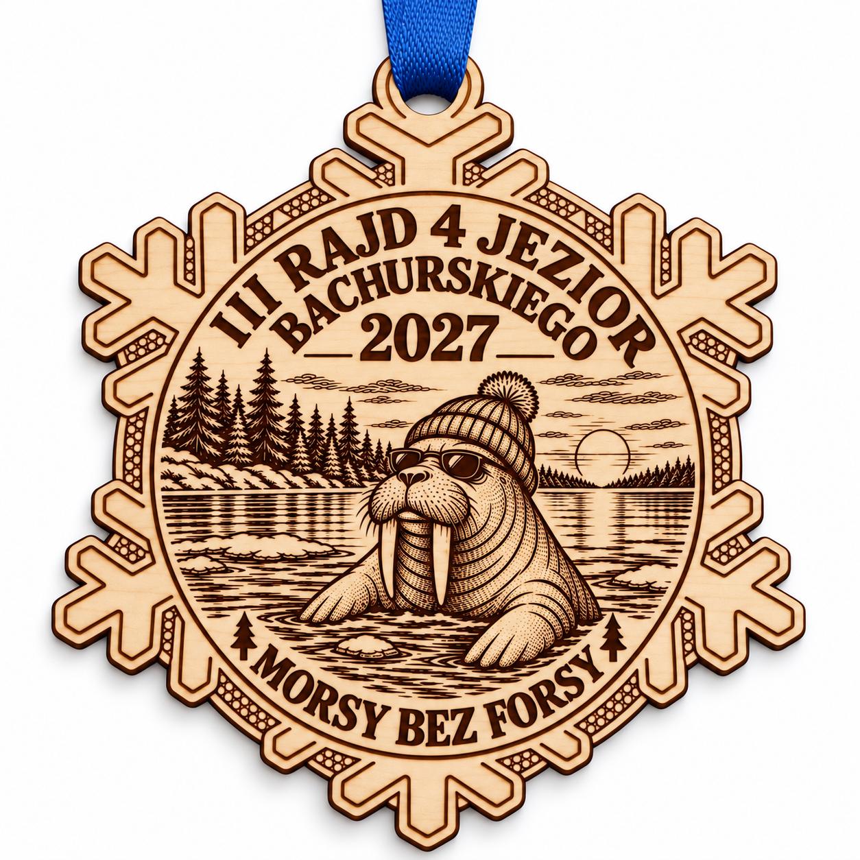 Medal grawerowany 7-8cm szer.
